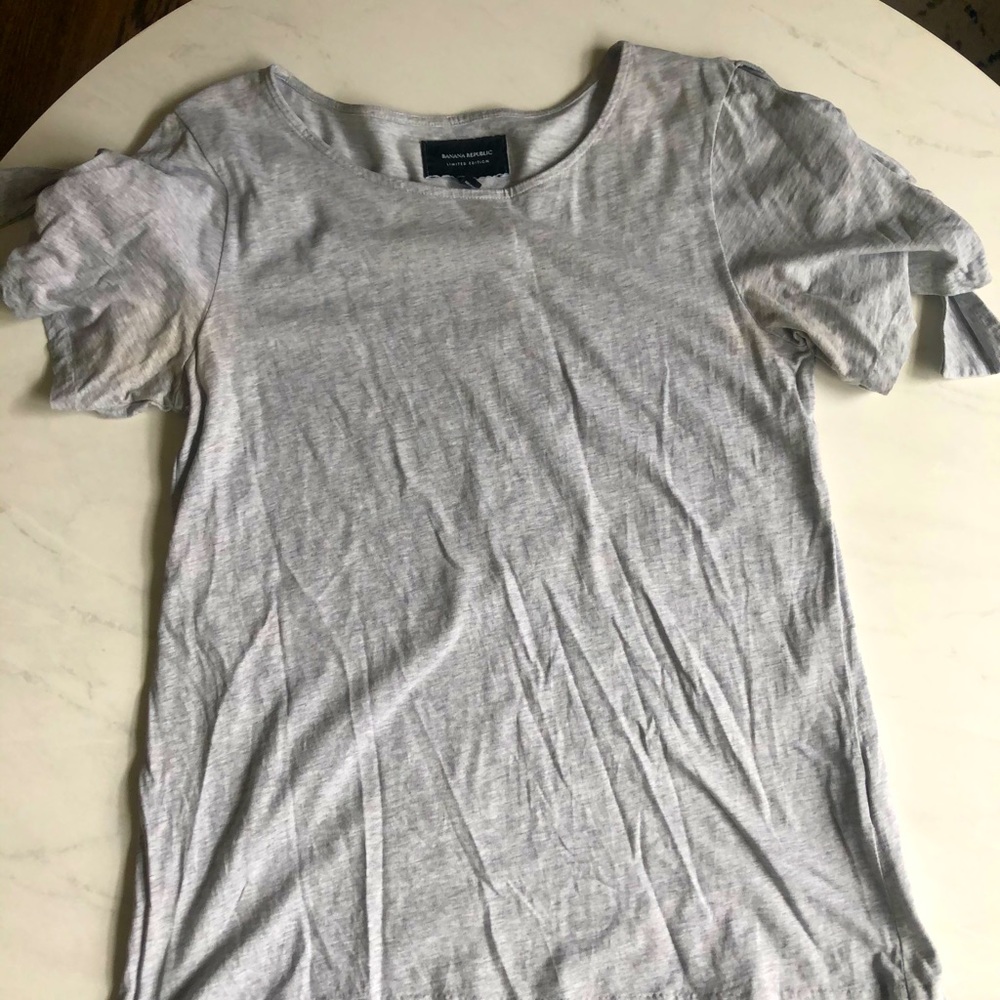 Gray Banana Republic Top